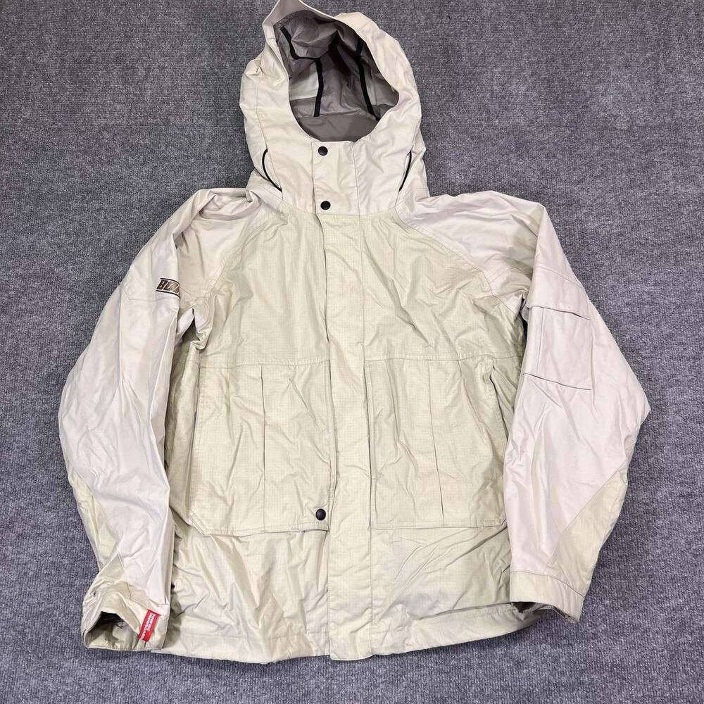 Bonfire Fusionseries Jacket Womens Medium White Hooded Insulated Ski Snowboard